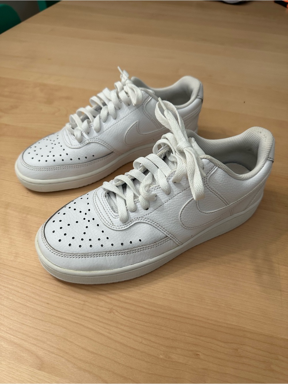 Nike Court Vision low white women’s size 7.5